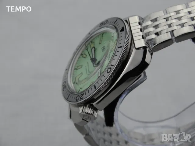 ВОСТОК АМФИБИЯ АВТОМАТИЧЕН-"LIME" ref: 70086В, снимка 12 - Мъжки - 48082146