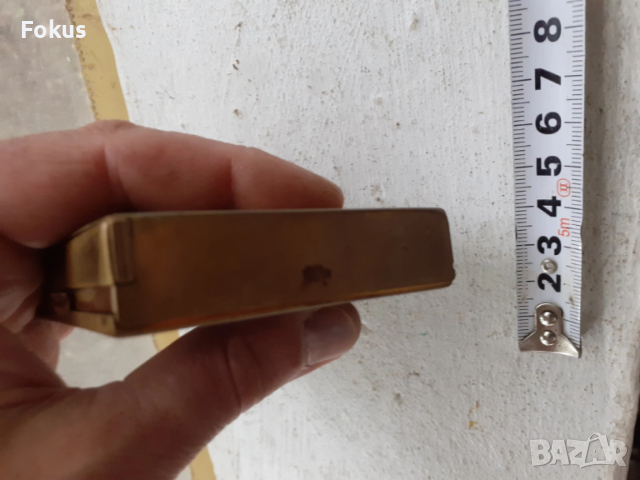 Стара месингова пудриера, снимка 6 - Антикварни и старинни предмети - 53426816