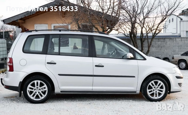 Wv touran 1.9TDI 105кс 2008г , снимка 4 - Автомобили и джипове - 53638559