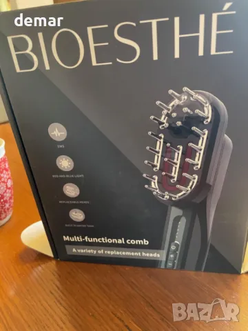 BIOESTHE Мултифункционално устройство,Гребен за растеж на косата,масаж, снимка 9 - Други - 49495504