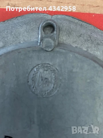 Чинии за стена от калай и порцелан., снимка 4 - Антикварни и старинни предмети - 51429758