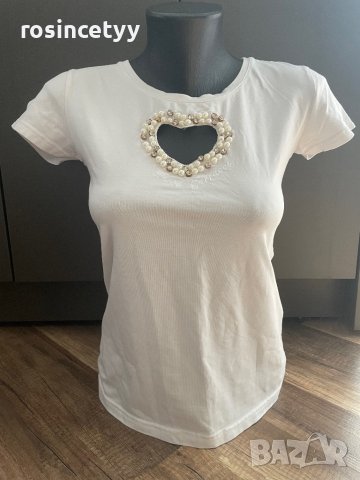 Тениска със сърце