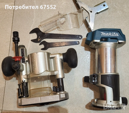 Безчеткова комбинирана фреза Makita DRT50. Без батерии и зарядно!