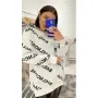 Balenciaga Дамска Машинно Плетена Туника С Дълъг Ръкав👗Дамска Рокля - 3 Цвята Код VAL-3, снимка 2