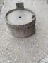 Стар дървен съд за течности , снимка 1