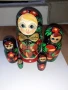 Матрьошка руска дарвена кукла 5 в 1, снимка 5