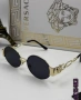 Слънчеви очила Versace с черен обикновен калъф и ув защита , снимка 1