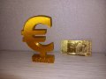 Сувенир "Евро" + подарък , снимка 1 - Статуетки - 41313323