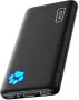 INIU Power Bank 10 000mAh Тънък високоскоростен USB‑C вход/изход тройни 3A – Черен, снимка 1