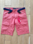 S Oliver Карго Шорти W29 Коралово Розово/червено Combat Карго Джобове, снимка 1