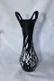 Стъклена ваза ръчна изработка , снимка 2