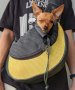 Мрежеста чанта за куче/котка Оксфорд, за пътуване, на открито-удобна чанта с прашка, снимка 10