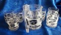 Чаши за уиски и ледиера, снимка 1 - Сервизи - 40552149