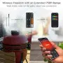 Безжичен термометър за месо Culi­naTech с 2 сонди и Bluetooth, снимка 3