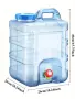 ЧИСТО НОВ Голям туба / туба за вода 20L с канелка (кранче)9, снимка 1