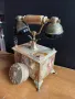 старинен италиански телефон инокс, снимка 4