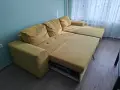 Продавам ъглов разтегателен диван с ракла, снимка 3