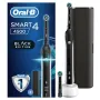 Електрическа четка за зъби Oral-B Smart 4 4500 Black Edition, Черна, 3 режима, 2 глави, Bluetooth, Т, снимка 5