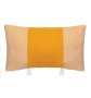Декоративна  възглавница, Rhombus Design, 50x30cм, Горчица/ бяла, снимка 2