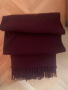 Голям вълнен шал MSCH Copenhagen бордо, снимка 5