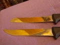 Домакински нож от соца на МЗ Хан Тервел 2 бр. като нови, снимка 1