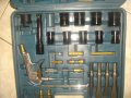 Нов Комплект Пневматични Инструменти На Въздух-Къртач/Обдухвач/Шила/Торсове/Адаптери-Mauk Germany, снимка 4