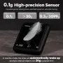 Акумулаторна дигитална везна за еспресо с таймер 0.1 г, 2 кг, снимка 5