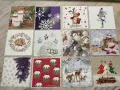 Колекция от 100 бр. коледни салфетки, снимка 5