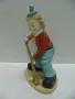 № 7782 стара порцеланова фигура - клоун   - размер - височина 16 см , основа 10 / 7 см , снимка 2