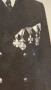 Царска снимка на военно морски офицер с ордени-1937, снимка 2