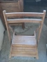 Дървени сгъваеми столове , снимка 1