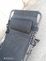 шезлонг сгъваем черен стол за плаж, черно легло , снимка 1 - Къмпинг мебели - 41620331