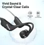 Слушалки за плуване с костна проводимост, Bluetooth 5.3 слушалки с отворени уши, IP68 водоустойчивос, снимка 2