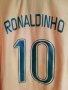 Brazil Ronaldinho Nike Brasil оригинална футболна тениска фланелка Бразилия Роналдиньо размер L, снимка 3