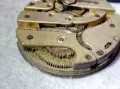 МЕХАНИЗЪМ от РЯДЪК СТАР ШВЕЙЦАРСКИ ДЖОБЕН ЧАСОВНИК с ПОРЦЕЛАНОВ РИМСКИ ЦИФЕРБЛАТ 49641, снимка 8