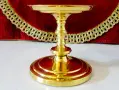 Позлатен свещник PartyLite,24k Gold. , снимка 7