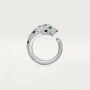CARTIER Panthere de Cartier White Gold Full Diamonds Дамски Пръстен, снимка 10