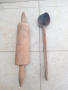 Стара точилка и лъжица, снимка 1 - Антикварни и старинни предмети - 36351978