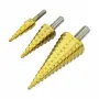 Комплект 3 стъпални свредла за метал 3-32 mm, снимка 1