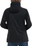 Леко дамско яке с качулка Softshell ATLASLAVA - идеално за бягане и туризъм

, снимка 4