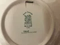 Порцеланова, ръчно рисувана чиния за стена, снимка 3