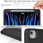 Калъф TECHGEAR Enduro за Apple iPad Air 10.9" 4-то/5-то поколение (2022/2020) iPad Pro 11" 4-то/3-то, снимка 6