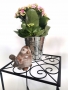 Метални маси/ поставки за растения и декорация- комплект от 2 бр., снимка 5