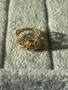 Винтидж златен пръстен буква А 1.54гр 14к, снимка 7