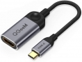 Адаптер QGeeM, USB-C мъжки - HDMI 4K женски, снимка 1 - Кабели и адаптери - 36038770