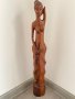 Дървена фигура, статуетка от далечния Изток,  декорация от сандалово дърво, дърворезба, снимка 1 - Пана - 38582956