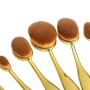 Овални четки за грим 10 броя Шенжен Aishangmei Козметика HZS63, снимка 12