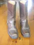 Ботуши естествена кожа - номер 37 - 38, снимка 3