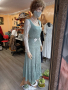 Нова бутикова рокля от пастелно зелен кенар