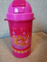 Пластмасова детска чаша със сламка на Winx, снимка 4